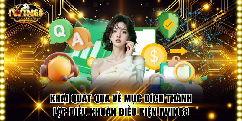 Điều Khoản Điều Kiện IWIN68 - Quy Định Sử Dụng Dịch Vụ Khái quát qua về mục đích thành lập điều khoản điều kiện IWIN68