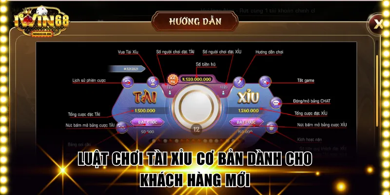Tài Xỉu IWIN68 - Mẹo Săn Thưởng Đỉnh Nóc Từ Chuyên Gia Luật chơi tài xỉu cơ bản dành cho khách hàng mới